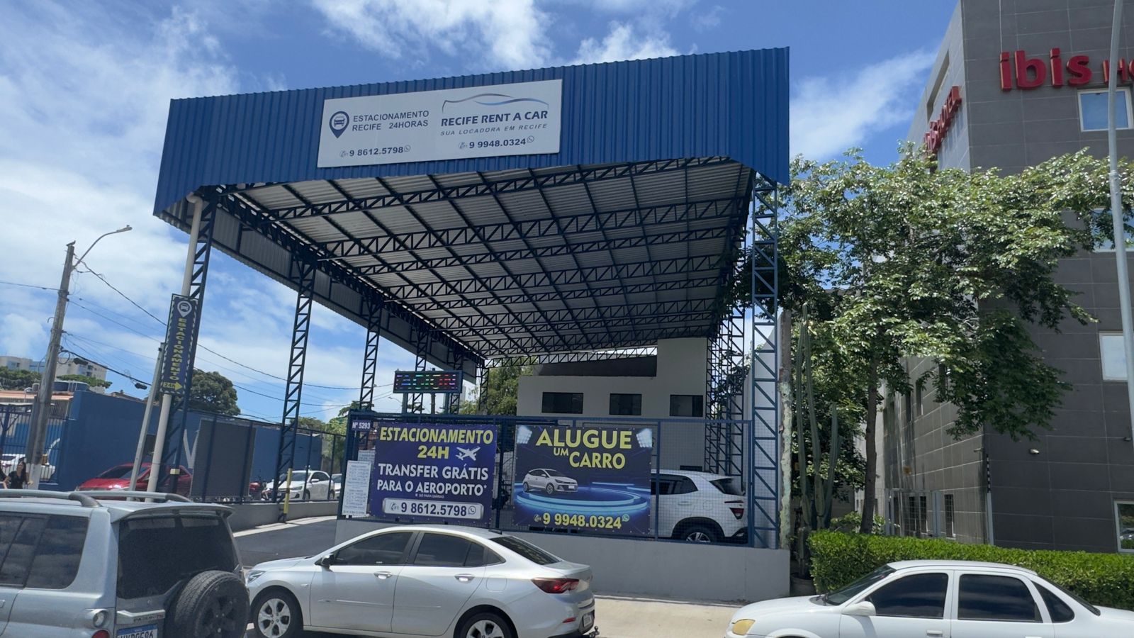 Fachada do Estacionamento Recife